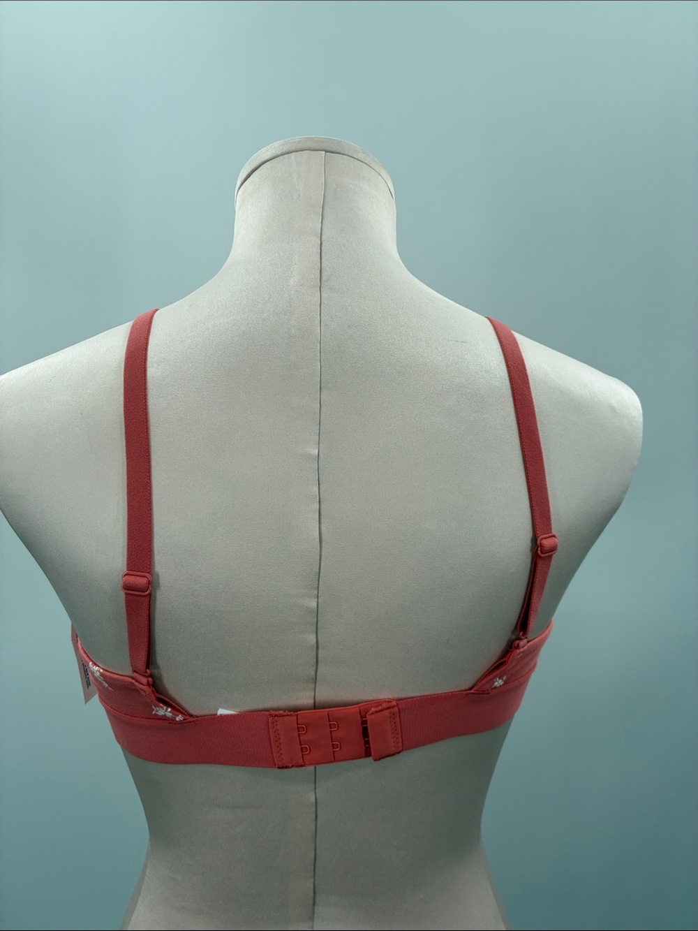 3For$20 Wireless Red Floral Bralette - Women Intimates size small - Picture 3 of 3